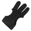 Archery Gloves Professional Lightweight Adjustable 3 Finger Archery Finger Tab Gloves for Shooting Hunting Targeting