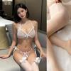 Sexy underwear lace bra panties pure temptation pajamas three-point sexy hot suspender suit women