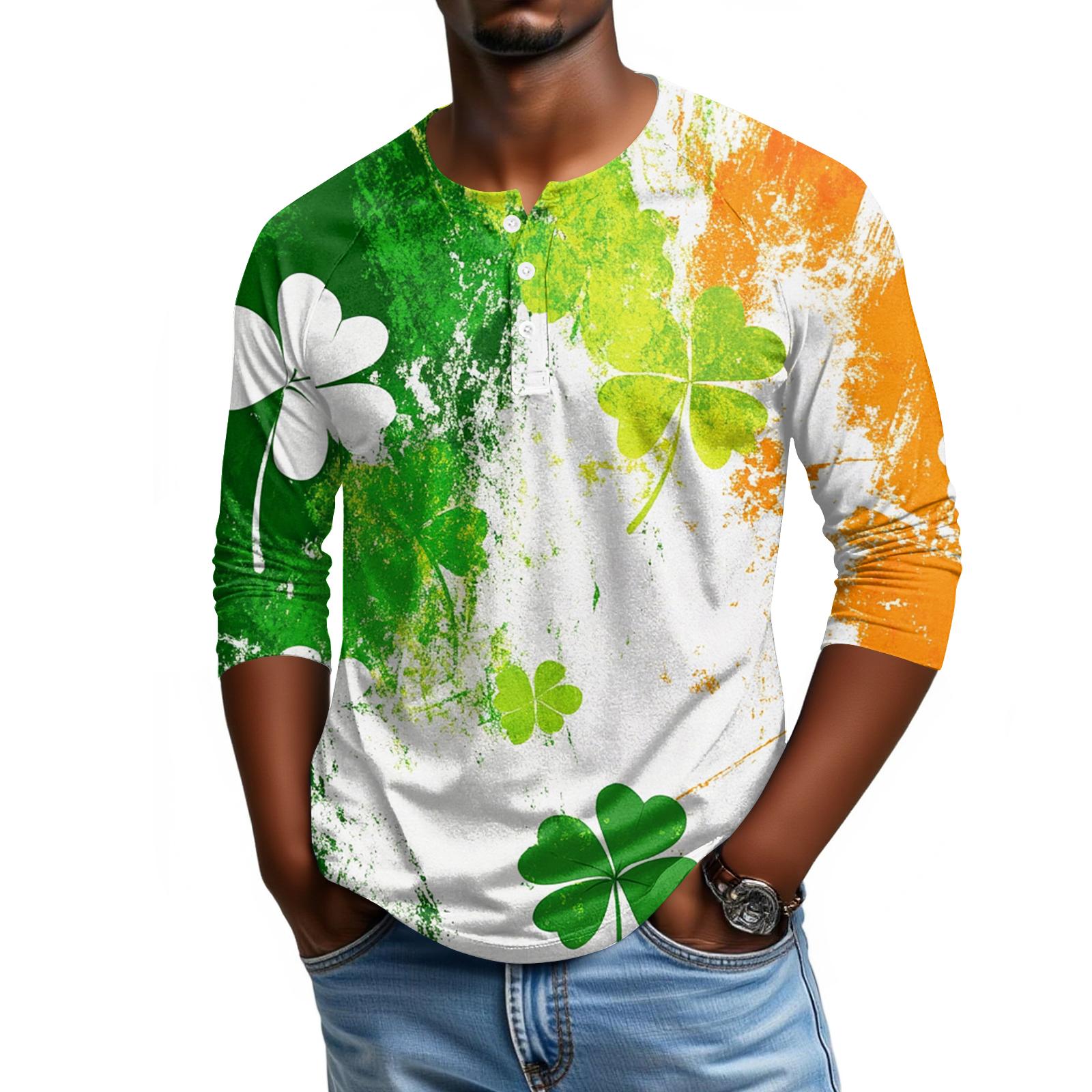 

Men s Raglan Sleeve Three-quarter Sleeve Top XL білий