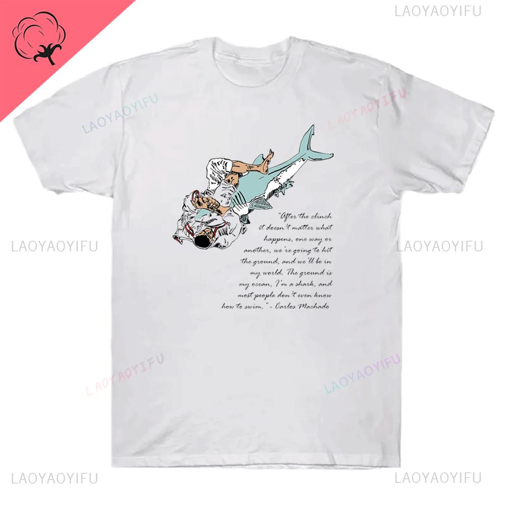 Summer Top Bjj Jiu Jitsu T Shirt Women Designer Comic Funny Top Female 2000s camise Clothes Cartoons Summer Aesthetic T-shirts