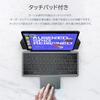 TJK Bluetooth Keyboard, Compact Wireless Keyboard, Compatible with iOSAndroidWindows, US English Layout, Tablet Keyboard with Bluetooth Connection,