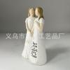 Friendship Gift for Best Friends Friendship Double Holding Hands Girl Statue Home Knickknack