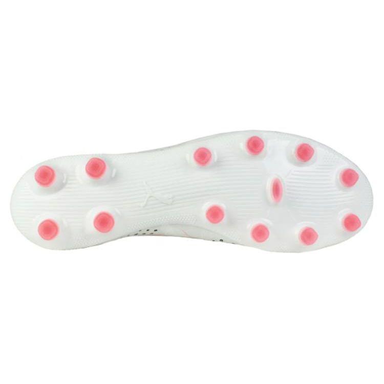 Puma Future Match Ic/In Soccer Shoes Men sneaker White Pink 107372-01