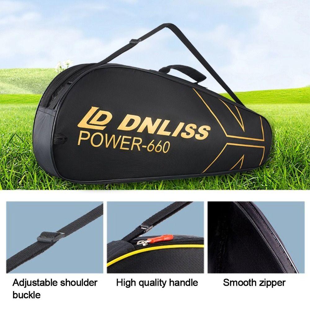 Thick Badminton Racket Cover Portable Tennis Storage Protective Pouch Racket Carrying Bag Sport