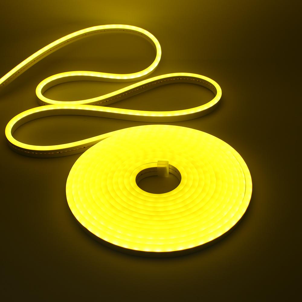 

Неоновая лента DC 24V IP67 Водонепроницаемая 1М 5М 10М 20М Подсветка для ТВ Домашний декор Белый/Синий/Розовый/Желтый/Зеленый Силиконовая трубка Светодиодная лента DC 24V&0.5m жёлтый