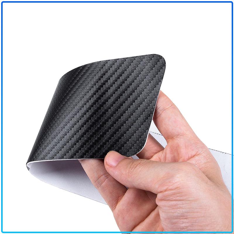 For Alfa Romeo 147 159 Giulietta Giulia Mito Spider Alpha Nheadrest 4Pcs Carbon Fiber Car Door Sill Protection Sticker Anti-scratch Refit