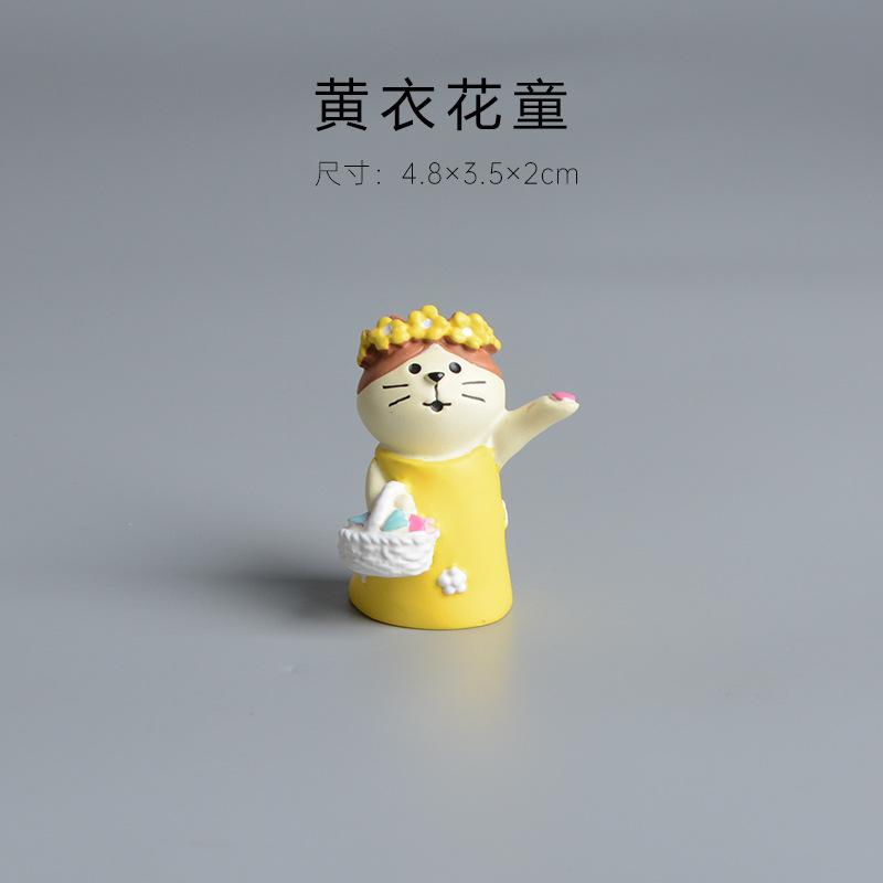 DIY Mini Wedding Arch Toy Zakka Japanese Style balloon Resin Handicraft Ornaments Wooden Small Wedding Ceremony Ornaments