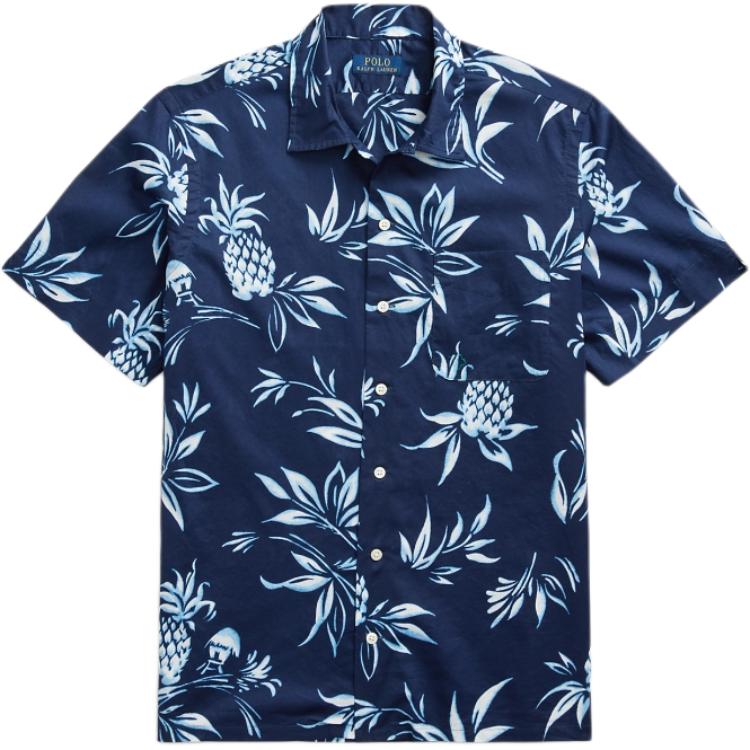 

Polo Ralph Lauren Рубашка-поло однобортная с принтом Мужские рубашки Синий MNPOWOV1N820440-999 S