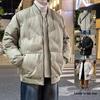 Men's Trendy Plus Size Winter Baseball Collar Jacket - Thickened Cotton Coat, Casual Fashion.