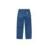 Carhartt WIP FW21 Solid Color Casual Straight Leg Work Jeans Men Jeans Light-Blue I022947-01-06