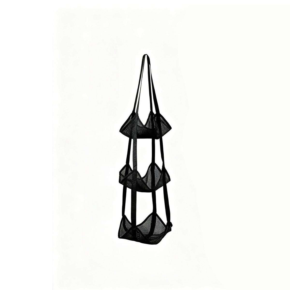 A Storage Bag for Basketballs, Volleyballs, Soccer Balls, And Other Sports Equipment, Featuring a Multifunctional Design