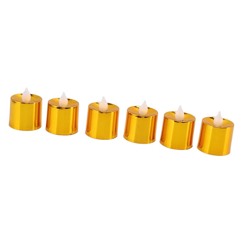 12 Pcs Electrogilding LED Electronic Candle Lamp for Christmas Wedding Birthday Party Home Decor