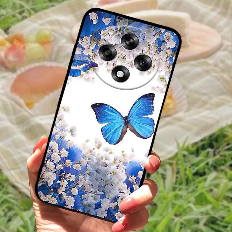 Für OPPO Reno 12 F Hülle Marmor Weiches Silikon Stoßfest Coque Für OPPO Reno 12F 5G Schützen Handyhülle Reno12F Fundas