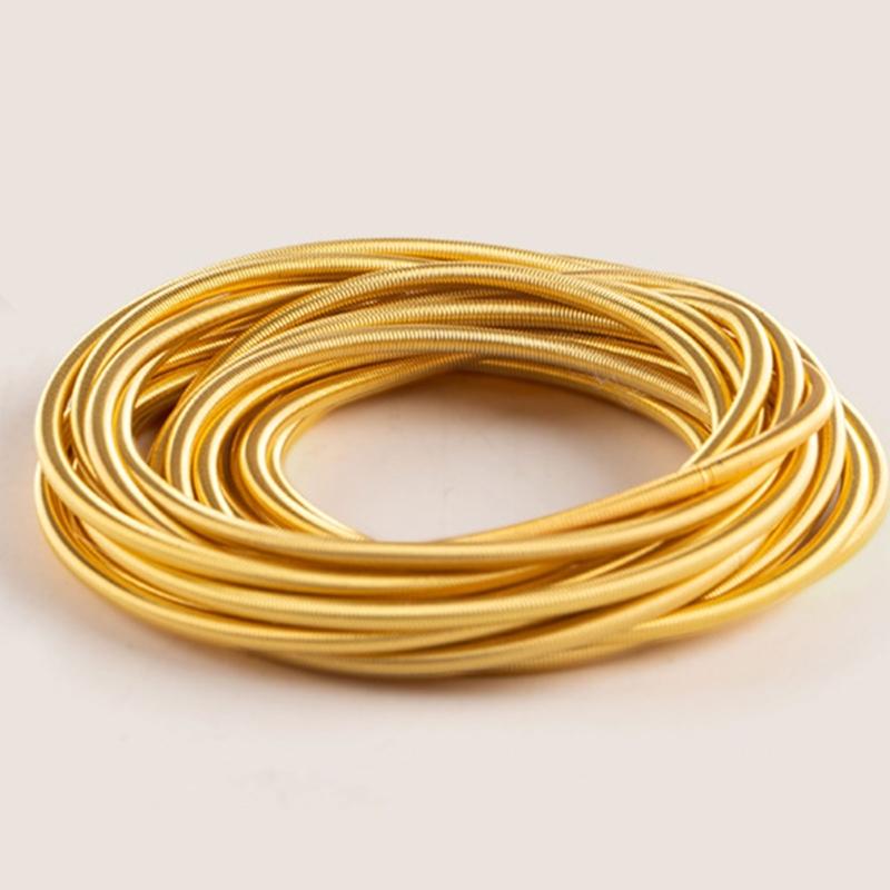 Memory Wire Circles Steel Wire Necklaces Bracelet Making Set Jewelry Components