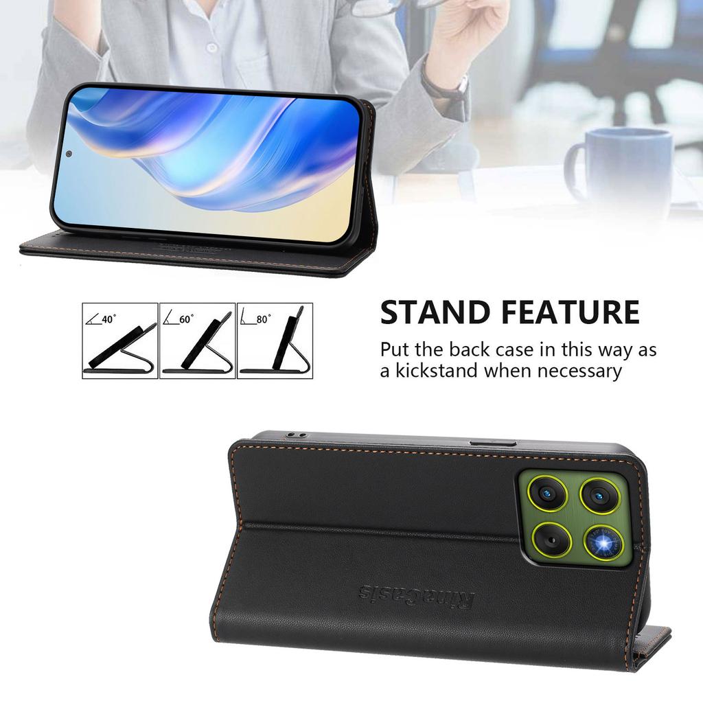 Anti-thef Wallet Flip Cover Phone Case For Motorola Moto Edge 70 60 50 40 30 Pro Fusion Ultra Neo Leather Cases Magnetic