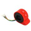 Acelerador de pulgar para patinete eléctrico ABS X7 X8, control de velocidad sensible, color rojo