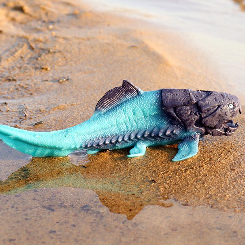 Oenux Sea Life Animals Soft Squid Pufferfish Crab Model Action Figures Anti Stress Relief Toy Kids Gift Fun Pressure Reduction