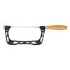 Coping Saw Kit Set Woodworking U Shaped Aluminum Curved Saw Wooden Handle for Ceramics Wood PVC