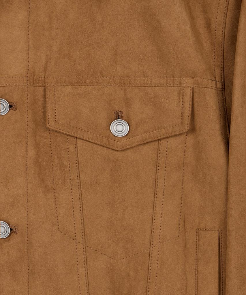 TNGT Faux Suede Trucker (Camel Brown) Tnju6F101Cm