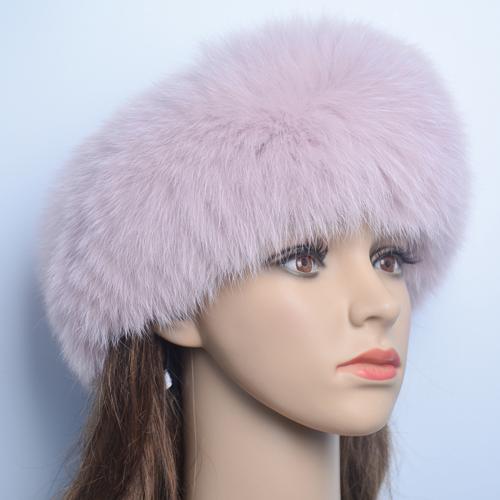 Fashion Lady Real Fox Fur Scarf Girls Warm Soft Knit Good Elastic Real Fox Fur Headband Brand Genuine Fox Fur Ring Scarves