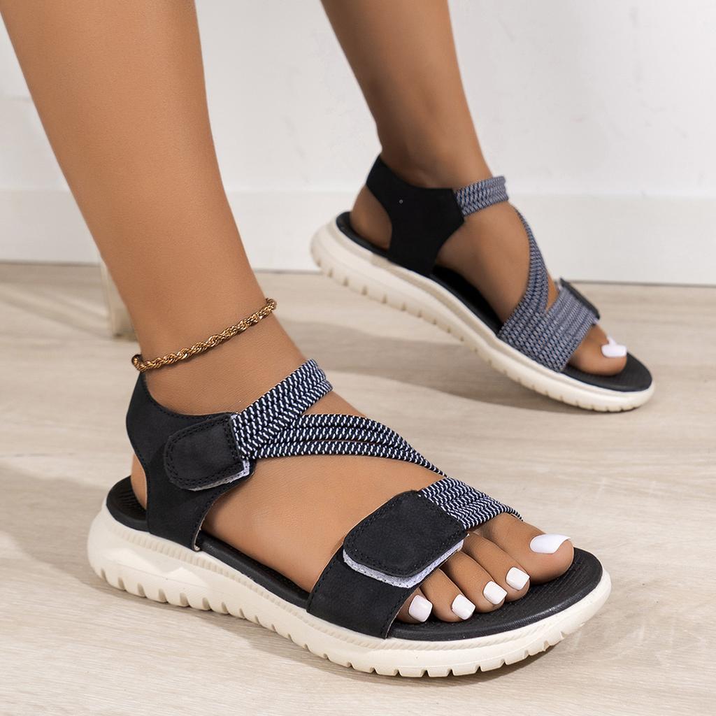 Fashion 2025 Summer New Outdoor Sports Beach Height Increase Shoes Women New Fashion Elegant Sandals Womens Comfortable Opened Toe Shoes
