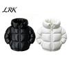 Warm Visual Pen Holder Down Jacket Holder, 3D Printed Desktop Organizer, Lightweight Durable Hollow Matte Texture for Students Dormitory Office
