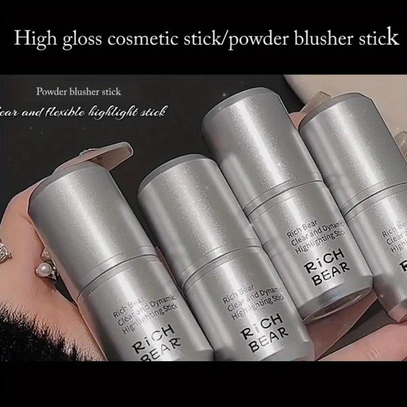 Face Makeup Highlighter Stick Shimmer Contour Highlight Cream Clear Natural Brighten Cheek Color Water Gloss Gel Highlight Blush