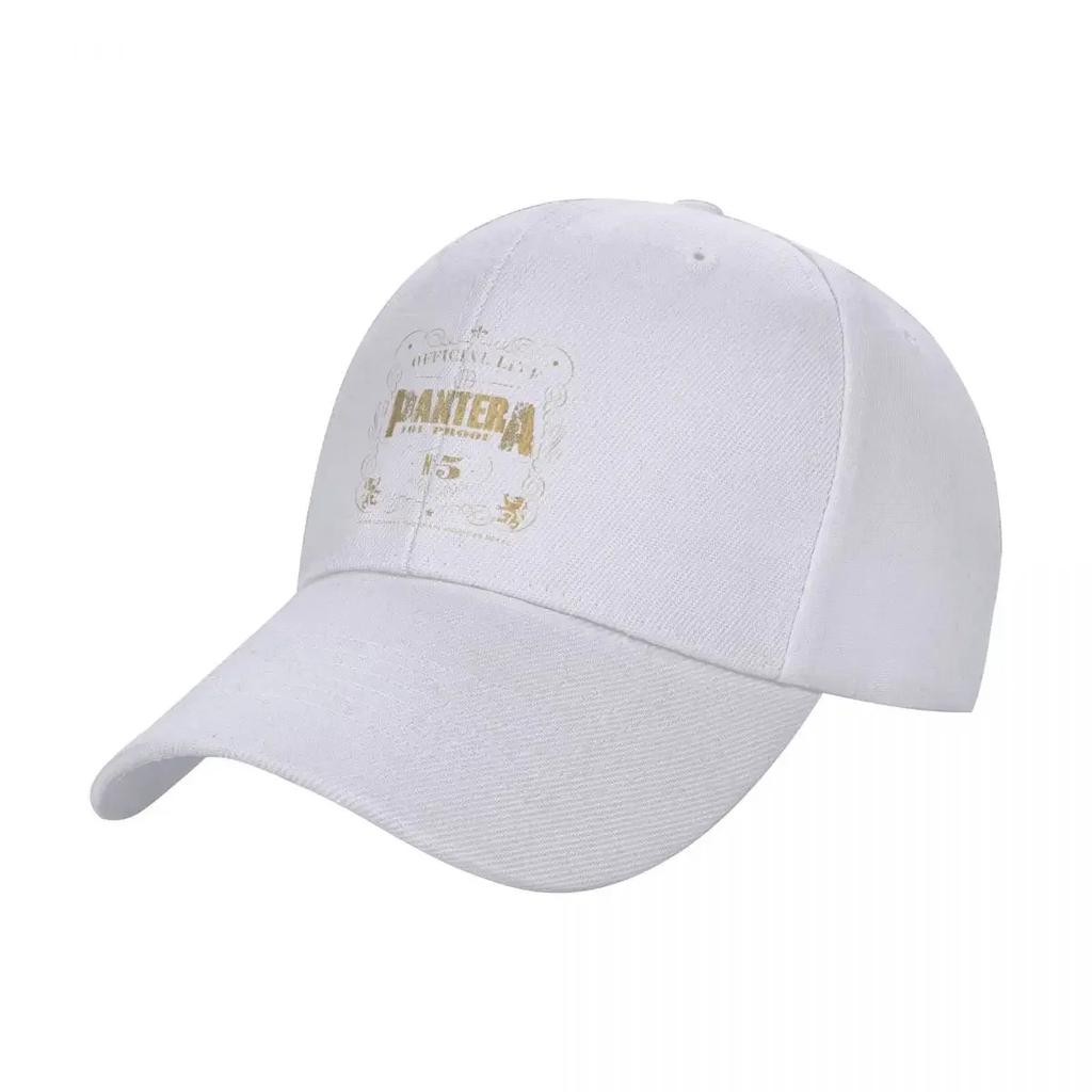 aUnisex Logo Metal Band Rock Cap Outdoor Baseball Caps Polyester Pantera Hats Sun Hats Breathable Sports Cap Summer