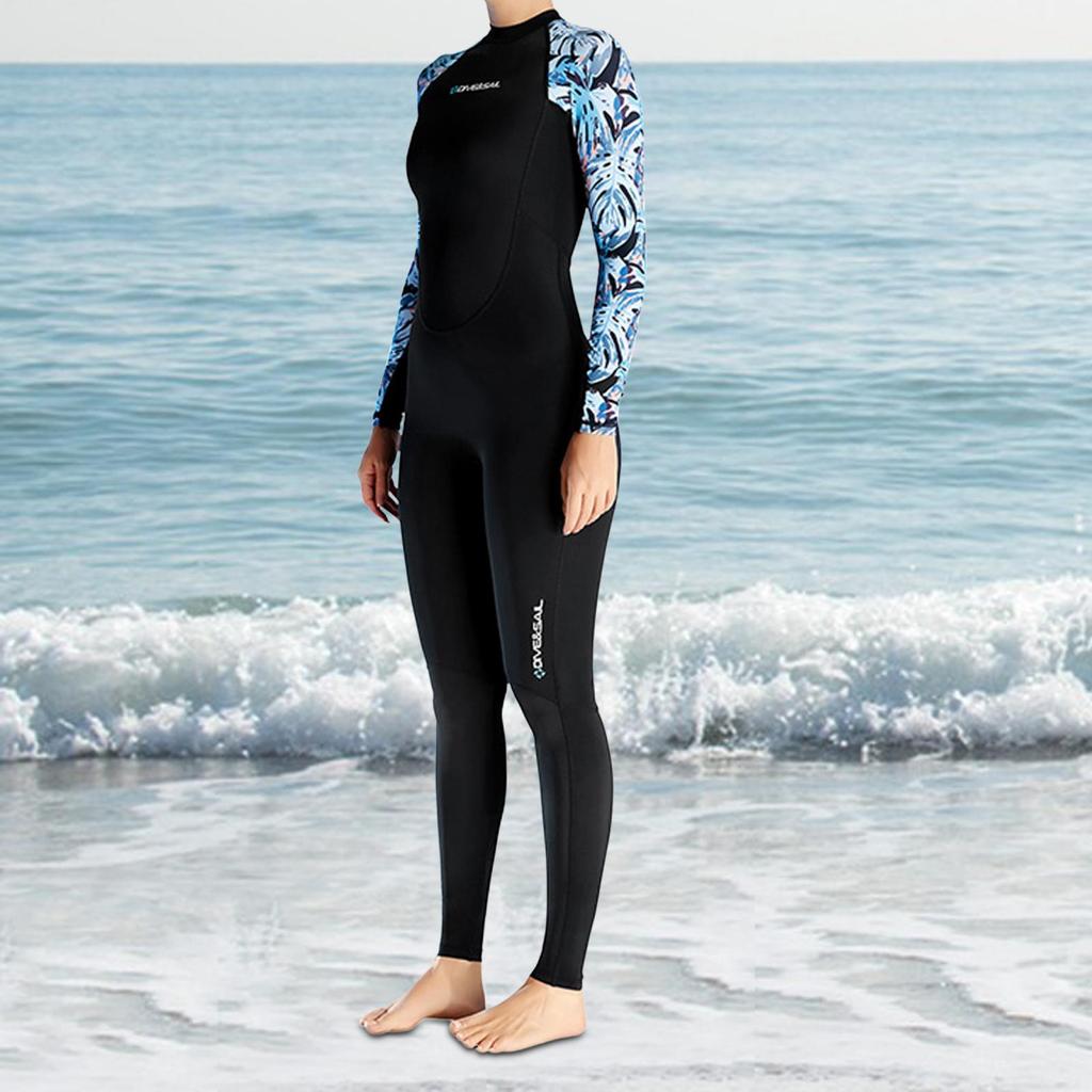 Wetsuit for Women Swimwear Full Body Ice Feel Summer Dive Skins Swimsuit