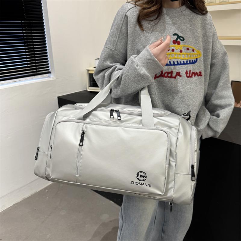 Three-Use Dry and Wet Separation Fitness Bag Multi-Functional Backpack Men's Shoulder Luggage Boarding Hand Travel Bag