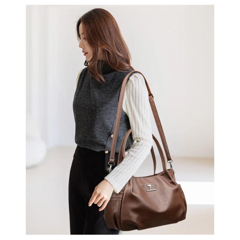 Luxury Women Tote Handbags High-capacity PU Leather Ladies Shoulder Bags High Quality Female Top Handle Messenger Crossbody Bags