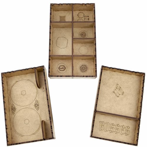 TowerRex Organizer Storage Insert Accessory Upgrade for Gloomhaven Lion's Jaws Board Game