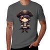 Kawaii Prince Pirate Tshirt Casual Simple Design Short Sleeve Shirt