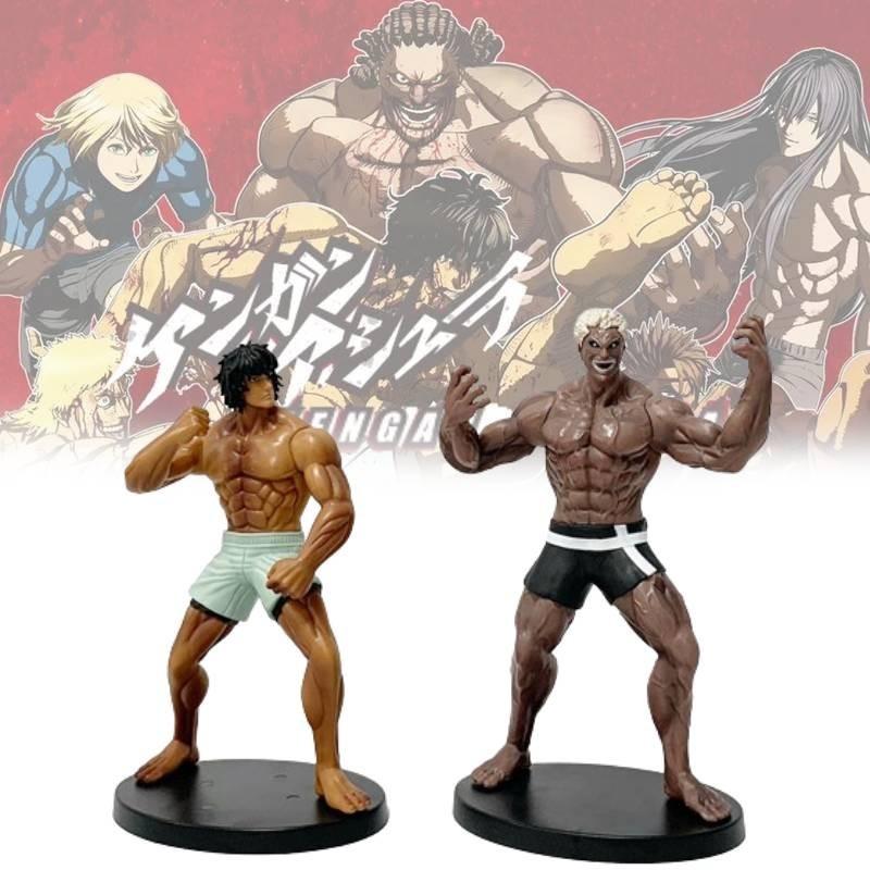 Kengan Ashura Tokita Ohma Wu Lei An Muscle Man Pvc Figure Anime Collectible Model
