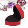 LED Light Pendant Necklace Box Large Capacity Soft Lining Hrt Shaped LED Pendant Box Jewelry Gift Box for Valentine's Day Anniversary Wedding