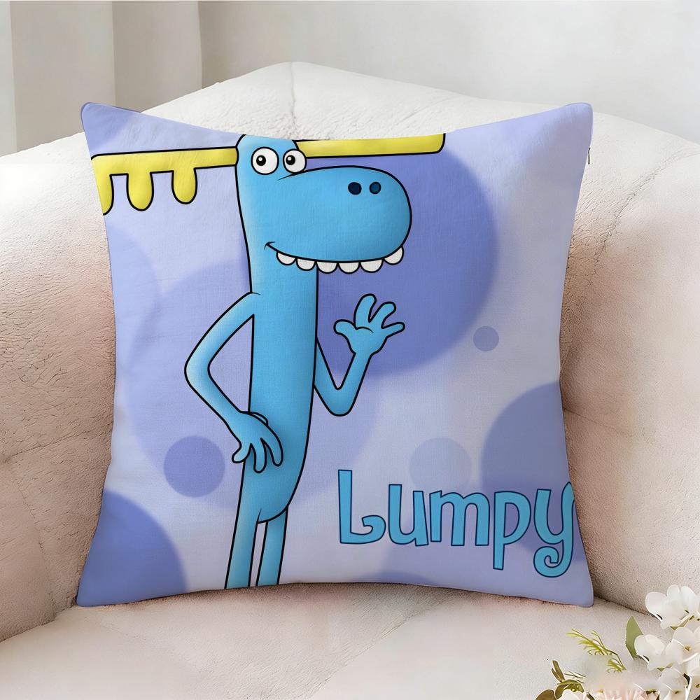 Happy Tree F-Friends N-Nutty Pillow Case Pillowcase, Double-Sided Printed, Sofa Cushion, Bedroom Headboard Pillow