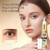 24K Gold Eye Cream with Rollerball - Hydrating Smooth Dark Circles Fine Lines
