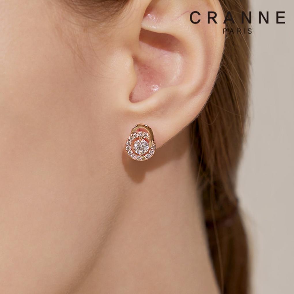 14K Rising One-Touch Earrings (Gold Filled) C24EGF151