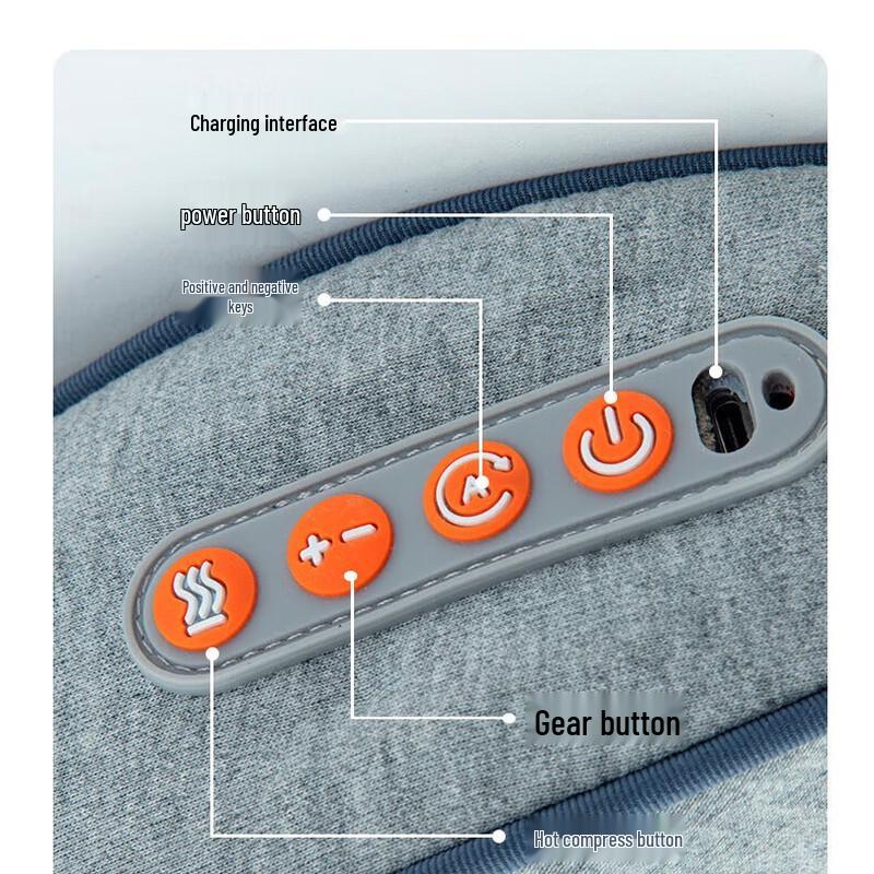 Jiancheng UM-3 Portable Cervical Massager Pillow with Heat