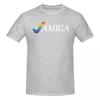 Unisex Amiga Gifts T Shirt Streetwear Oversized Cotton Crewneck Sleeve Tshirt Unisex