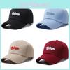 Fashionable Black Baseball Cap For Women With Unique Lettering Adjustable Fit For All Seasons