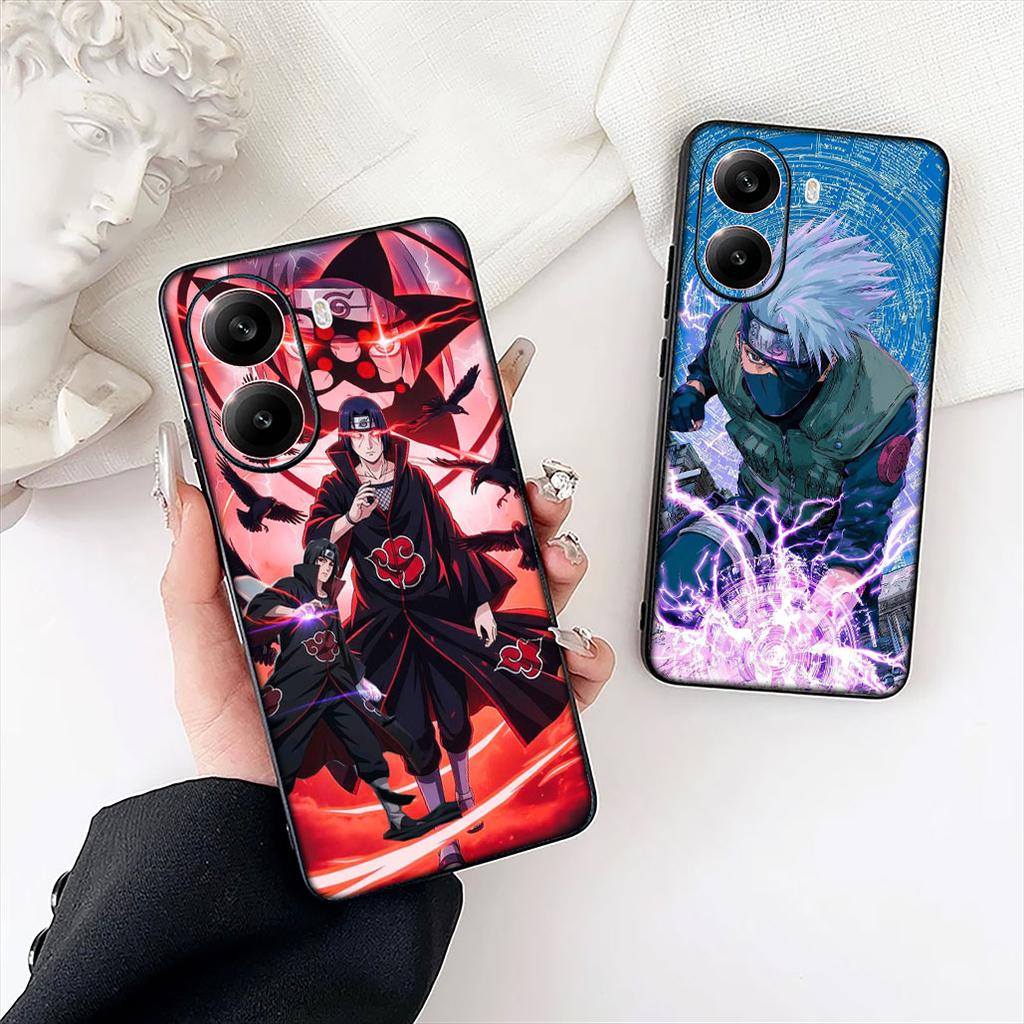 Kakashi Uchiha Sasuke Narutos Itachi Phone Case for Samsung Galaxy Note 20 9 10 S8 S10 Lite S9 Plus A54 A53 A21S S10E A17 Cover