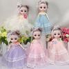 17Cm Barbie Doll Small Doll Girl Princess Doll Mini Play House Doll Small Toy