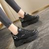 Dad shoes girl 2025 spring and autumn new popular casual shoes ins trendy retro high fried street light and comfortable, single shoes