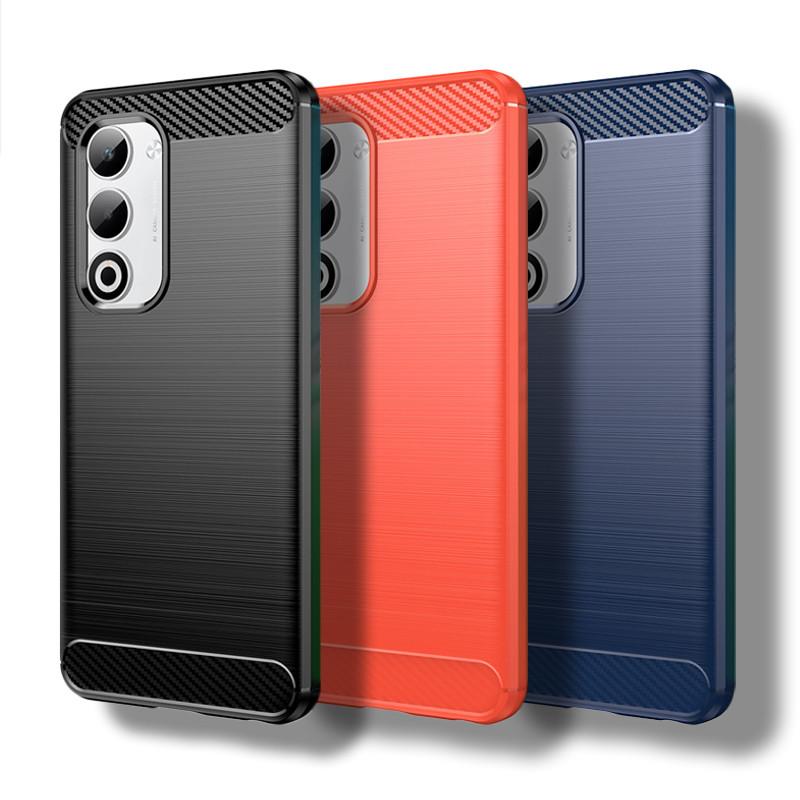 For OPPO A5 5G Case For OPPO A5 Pro A5 Energy A5 4G 5G 2025 Cover Carbon Fiber Shockproof Silicone Bumper For OPPO A5 4G 2025