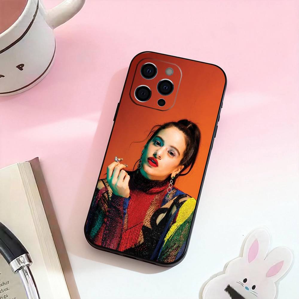 Singer Rosalia Phone Case For iPhone 17,16,15,14,13,12,11 Plus,Pro,Max,XS Silicone Soft Cover