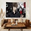 1pc Hot Anime Deathss Notess Cartoon Tapestry Art Science Fiction Room Home Decor Wall Hanging For Bedroom & Living Room