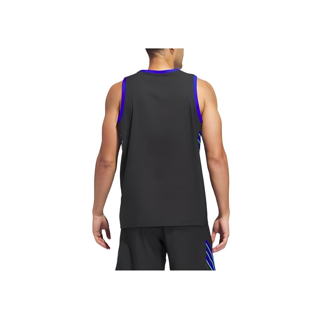 Adidas Basketball Comfortable Soft Breathable Skin-Friendly Vest Men Tops Black JN0338