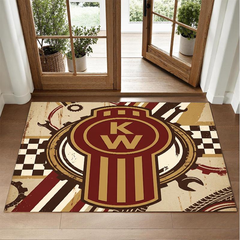 Kenworth Design Crystal Velvet Rug Soft Decorative Mat for Bedroom Entrance