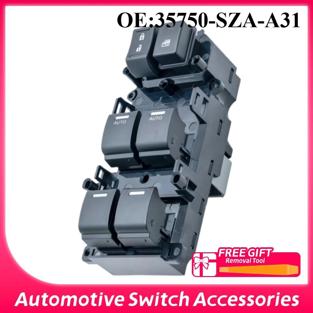 35750-SZA-A31 Master Window Switch Power Control Button for Honda Accord 2008 2009 2010 2011 2012 2013 2014 2015
